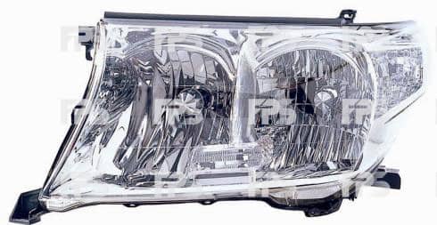Фара Передня Передня Ліва Toyota Land Cruiser 2007-2015, 8117060C80, 8117060C82
