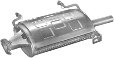 Глушник Задній Suzuki Swift 1989-1996, 1430066E20, 1430070C00, 1430070C70