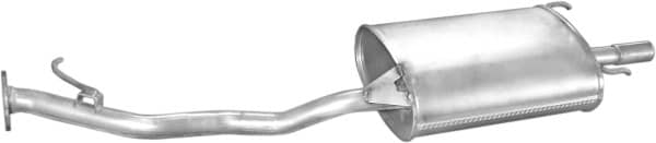 Глушник Задній Honda Accord 1990-1991, 18030-SN7-A30, 18307-SN7-A30, GEX-33562, WDE-100200