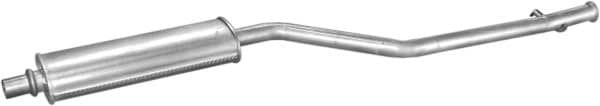 Глушник Посередені Citroen Xsara 2000-2010, 1717.G1