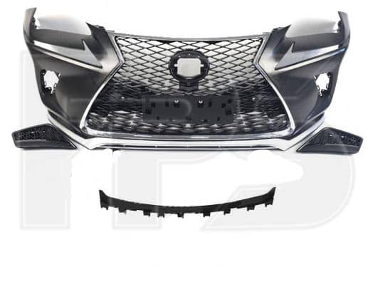 Комплект Бампера Передній Правий Lexus NX 2017-2021