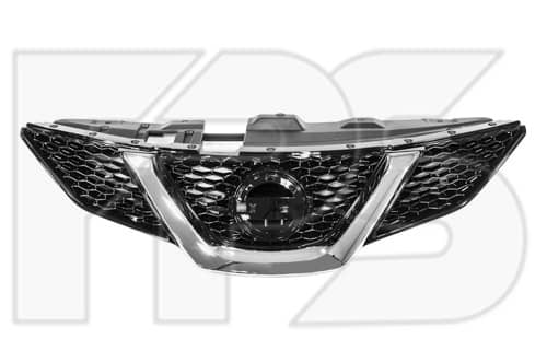 Решітка Пластикова Передня Права Nissan Qashqai 2014-2017