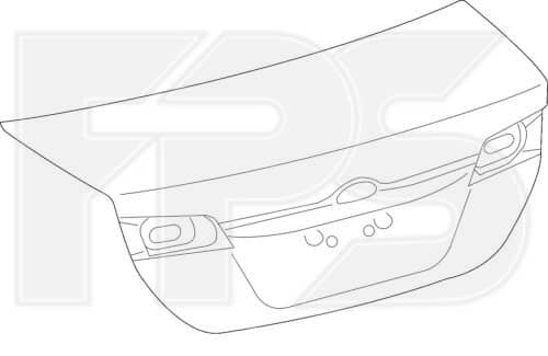 Кришка Багажника Задня Права Toyota Camry 2011-2014
