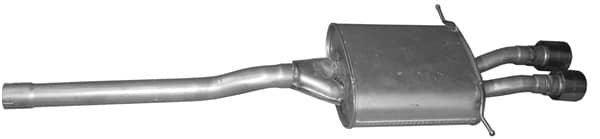 Глушник Задній Mini Cooper 2006-2014, 18302757827, 18307646675