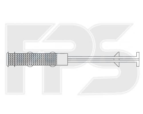 Осушувач Кондиціонера Mercedes-Benz C-Class 2000-2007, 2038350147, A2038350147