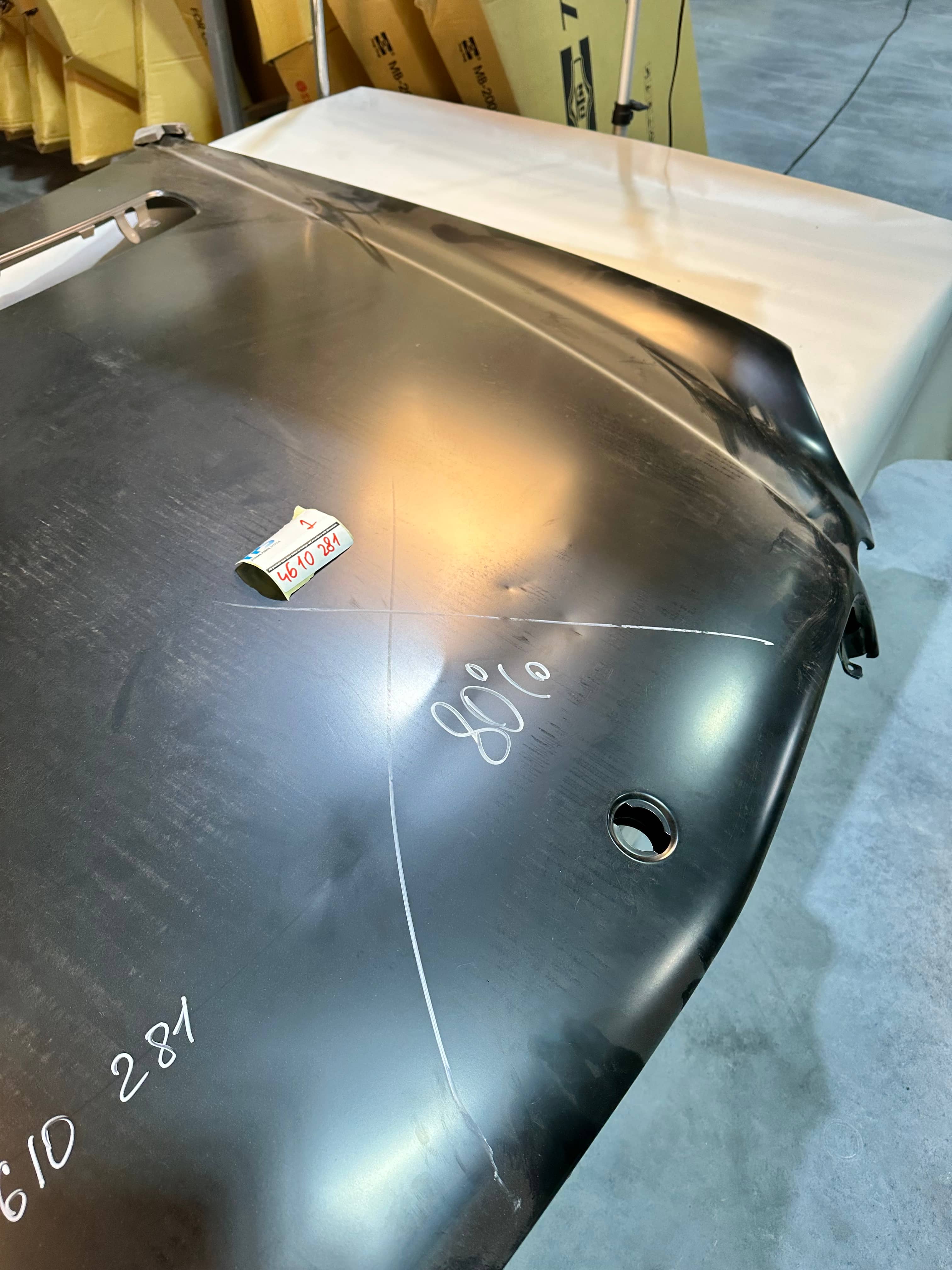Капот Mercedes-Benz E-Class 2002-2006, 211 880 0157, 211 880 0457, 211 880 0457 28, A 211 880 0157, A 211 880 0457, A 211 880 0457 28