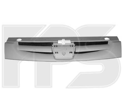 Решітка Пластикова Передня Права Citroen Berlingo 2002-2010, 7804N1