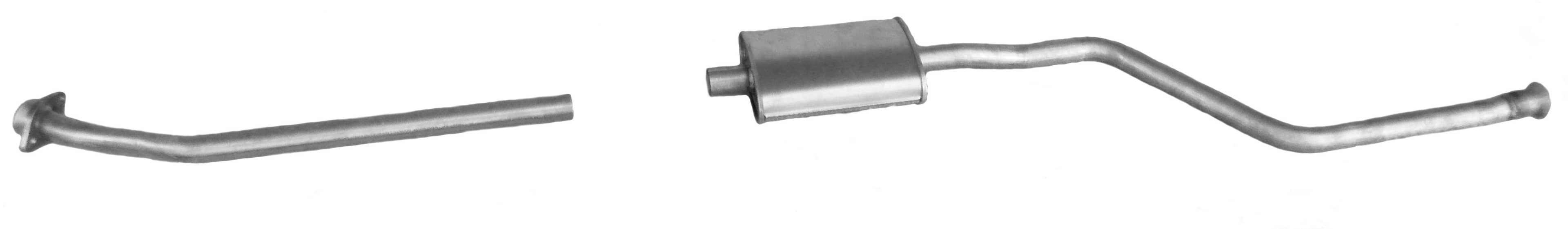 Глушник Посередені Citroen Xsara 1997-2006, 1717K4