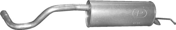 Глушник Задній Skoda Roomster 2007-2010, 6Q7253609A