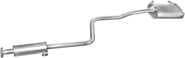Глушник Посередені Suzuki Swift 1989-1996, 14300-60B00, 14300-60E70, 14300-66E30