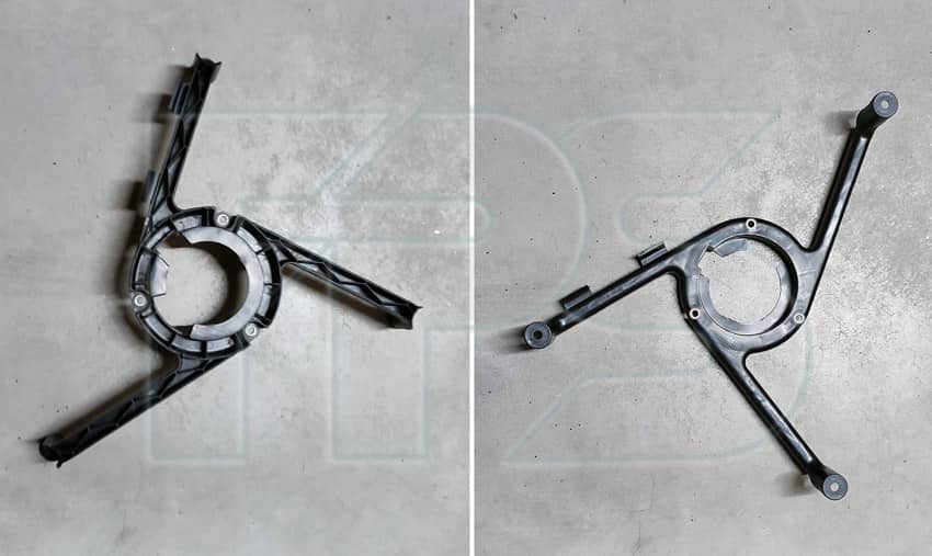Кронштейн Пластиковий Seat Cordoba 2002-2009, 6Q0121207L, 6Q0959455AD, 6R0959455C, 6RD959455, 6RD959455B, 6RD959455E