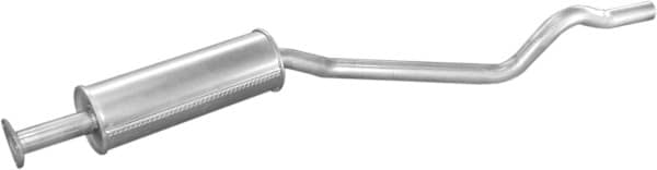 Глушник Посередені Opel Kadett 1985-1991, 5852810, 852273, 90264972