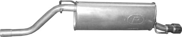 Глушник Fiat Punto 2005-2018, 51789471, 13235443, 5852686