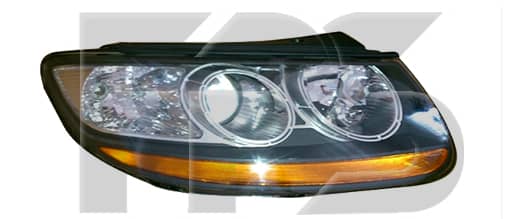 Фара Передня Передня Ліва Hyundai Santa FE 2006-2009, 921012B010, 921012B020