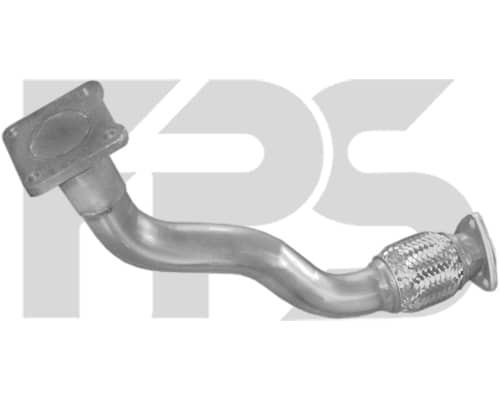 Труба З'єднувальна Вихлопної Системи Передня Seat Toledo 1991-1995, 1H0153087L, 1H0253087E, 1H0253087Q