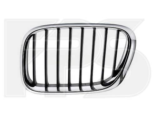 Решітка Пластикова Передня Ліва BMW X5 2000-2006