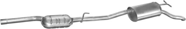 Глушник Посередені Mercedes-Benz E-Class 1995-1999, 210 490 12 21, 210 490 18 21