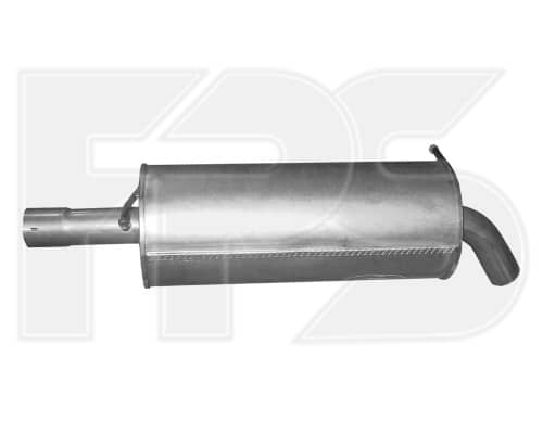 Глушник Задній Volkswagen Amarok 2010-2020, 2H0253181J, 2H0253181N