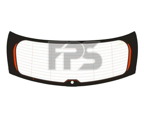 Скло Автомобільне(заднє) З Підігрівом Seat Leon 2005-2012