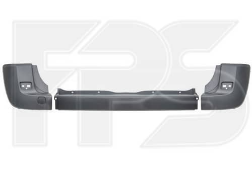 Накладка Бампера Задня Права Renault Scenic / Grand Scenic 2003-2008