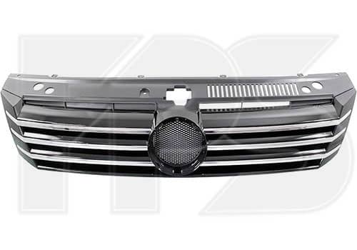 Решітка Пластикова Передня Права Volkswagen Passat 2011-2015