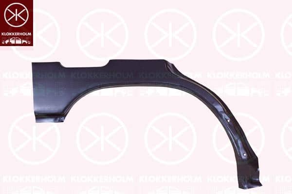 Ремчастина Металева Задня Права Subaru Forester 1997-2002