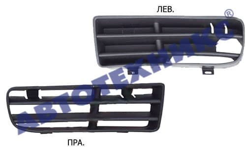 Решітка Пластикова Передня Ліва Volkswagen Golf 1997-2003