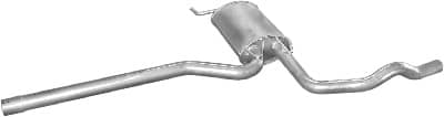 Глушник Посередені Volkswagen Passat 1997-2000, 3B0253409A, 3B0253409J, 3B0253409N