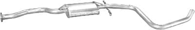 Глушник Посередені Ford Escort / Orion 1990-1995, 1019404, 1101694, 6812199, 7180941, 7180942, 7243465, 91AB5230AAA, 91AB5230YB, 91AB5230YC