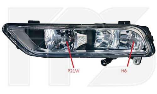 Фара Передня Передня Ліва Volkswagen Passat 2011-2015, 3AA941661A, 3AA941661F