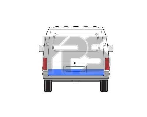 Ремчастина Металева Задня Права Ford Transit 1986-1991