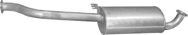 Глушник Посередені Opel Frontera 1998-2003, 5852085