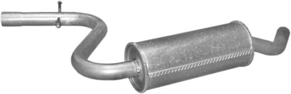 Глушник Посередені Volkswagen Golf 2004-2009, 1K0 253 209 A, 1K0 253 209 T