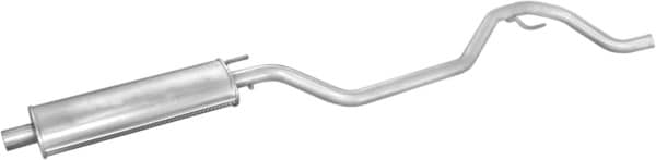 Глушник Посередені Opel Vectra 2002-2005, 24447474, 58 52 182