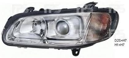 Фара Передня Передня Ліва Opel Omega 1994-1999, 09117185, 1216029, 9117185, 9193417