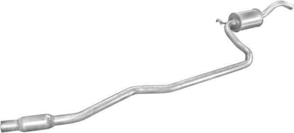 Глушник Посередені Ford Fiesta 1989-1996, 5026797, 6189450, 7228671