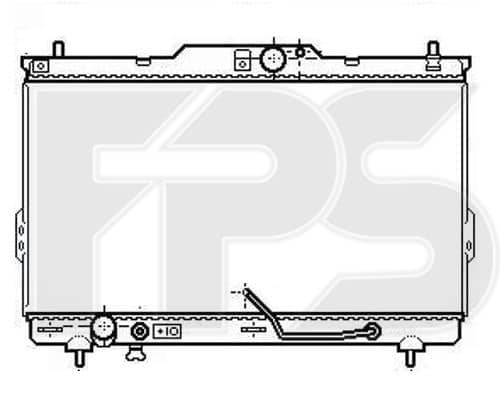 Радіатор Охолодження Hyundai Santa FE 2001-2006, 2531026450, 2531026470, 2531026480