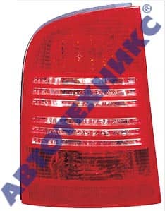 Ліхтар Задній Задній Правий Skoda Octavia 1997-2000, 1U9945095, 1U9945096, 1U9945096B, 1U9945112, 1U9945112B, 318346203, 318346204
