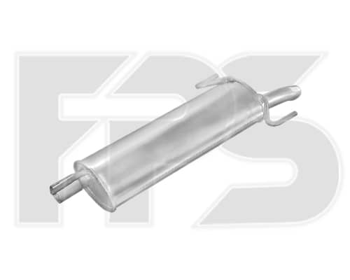 Глушник Посередені Opel Astra 1991-1997, 5852028, 5852909, 5852951, 90528865, 90531939, 90573807