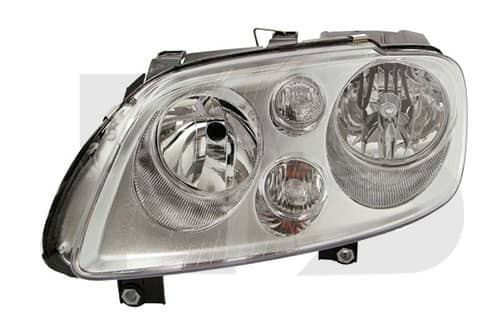 Фара Передня Передня Ліва Volkswagen Caddy 2004-2010, 1T0941005D, 1T0941005F
