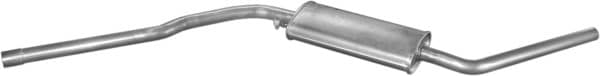 Глушник Посередені Volkswagen Transporter 1990-2003, 028253409H, 191253091