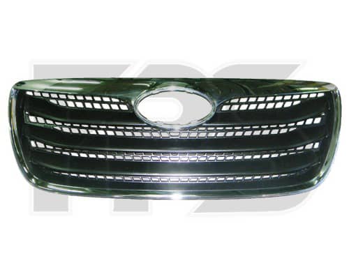 Решітка Пластикова Передня Права Hyundai Santa FE 2009-2012