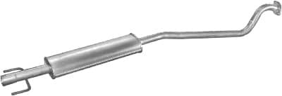 Глушник Посередені Opel Astra 1998-2009, 5852063, 5852112, 24423018, 90531286