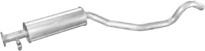 Глушник Посередені Opel Vectra 1988-1995, 852329, 852337, 852872, 852875, 90298525, 90322649, 90399159, 90399160