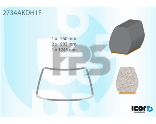 Прокладки Гумові Citroen C1 2005-2012