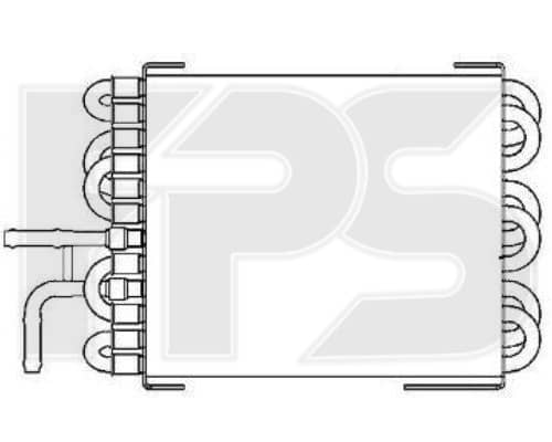 Радіатор Охолодження Mercedes-Benz C-Class 2000-2007, 2035010101, A2035010101