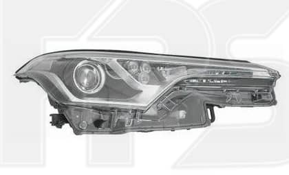 Фара Передня Передня Права Toyota C-HR 2016-2020, 81130F4030, 81130F4031