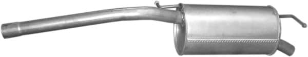 Глушник Задній Volkswagen Caddy 2004-2010, 2K0253609A, 2K0253609M