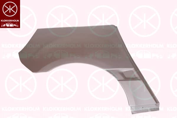 Ремчастина Металева Задня Права Mercedes-Benz B-Class 2005-2011