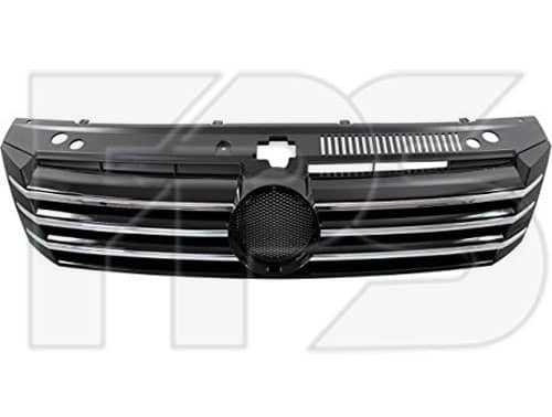 Решітка Радіатора Пластикова Передня Права Volkswagen Passat 2011-2015